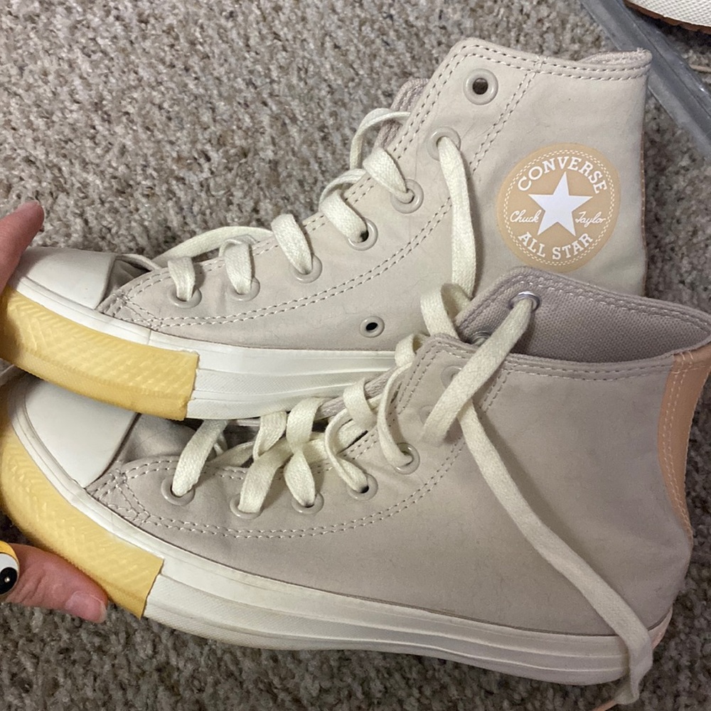 Neutral converse shoes